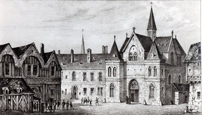 La Sorbonne en 1550 - Francois Alexandre Pernot